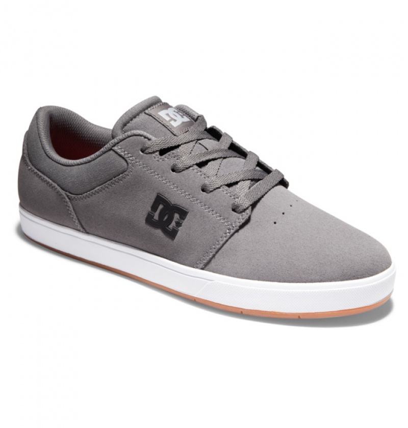 Hombre Tenis Skate DC Shoes Crisis 2 Gris Negras | NFD-453027