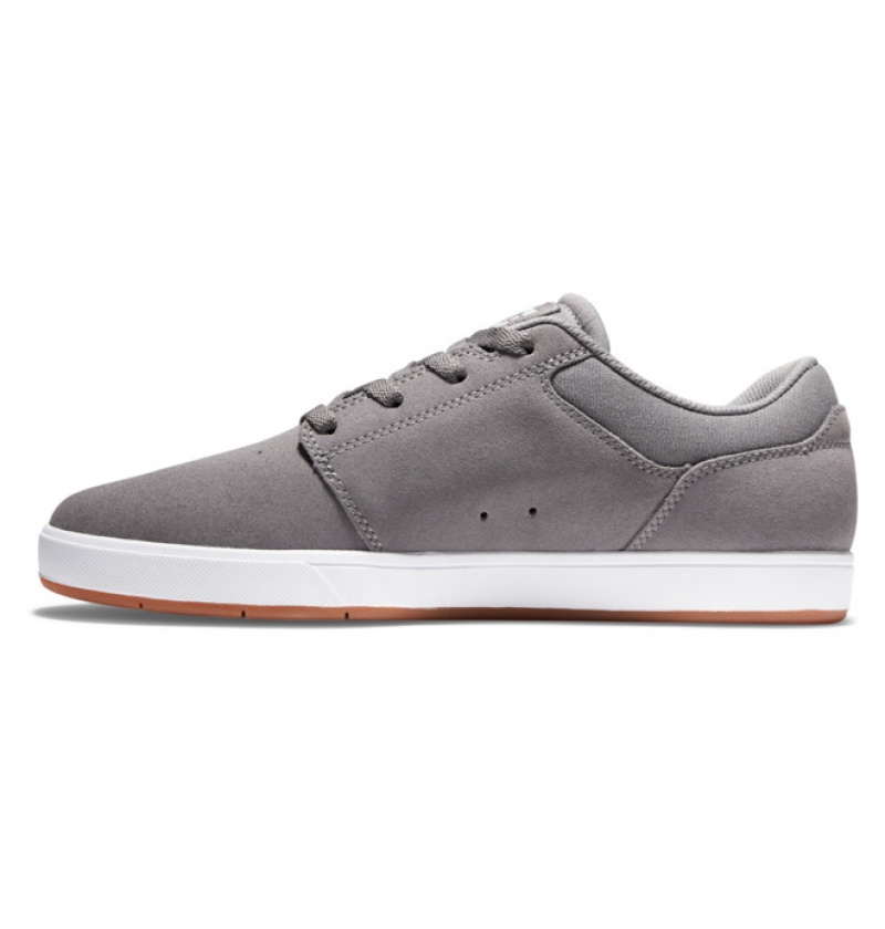 Hombre Tenis Skate DC Shoes Crisis 2 Gris Negras | NFD-453027