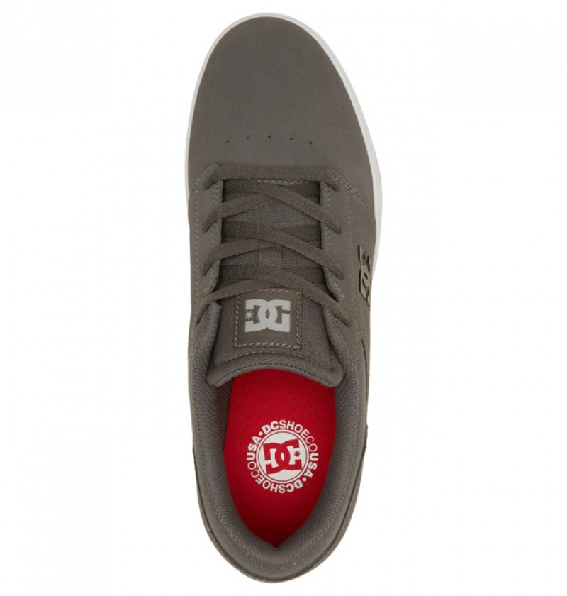 Hombre Tenis Skate DC Shoes Crisis 2 Gris Negras | NFD-453027