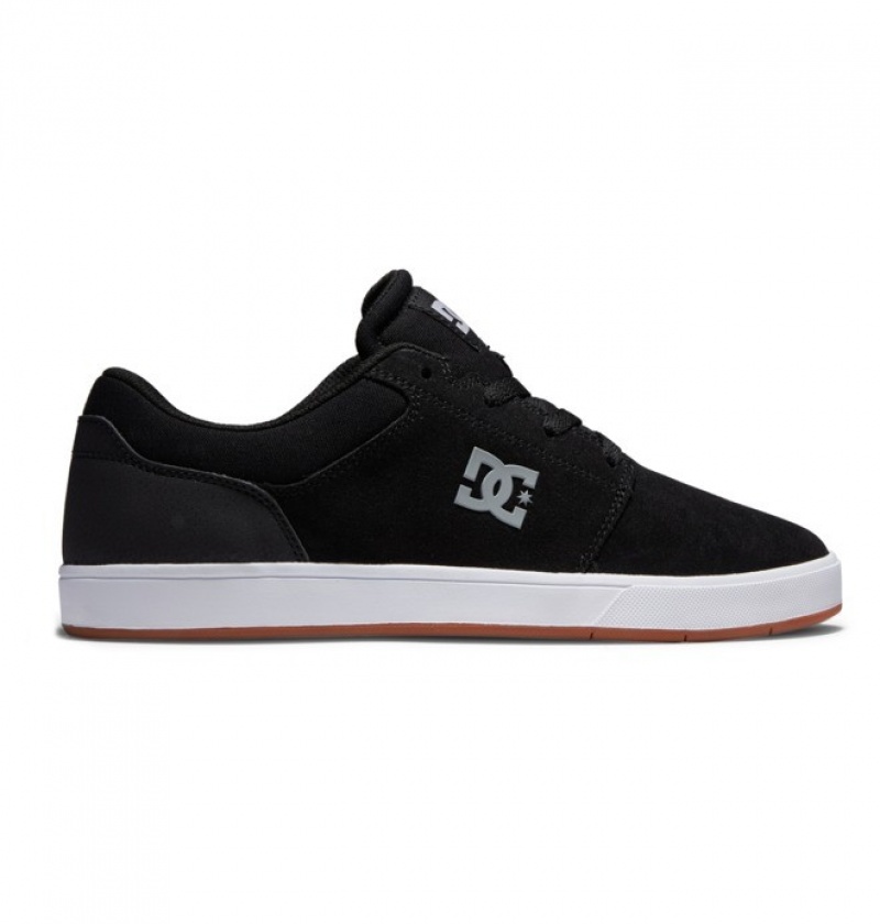 Hombre Tenis Skate DC Shoes Crisis 2 Negras Blancas Negras | VIQ-390487