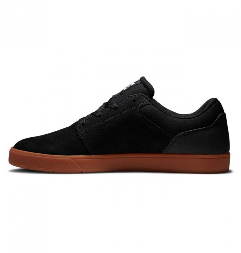 Hombre Tenis Skate DC Shoes Crisis 2 Semišové Negras | RGD-690517