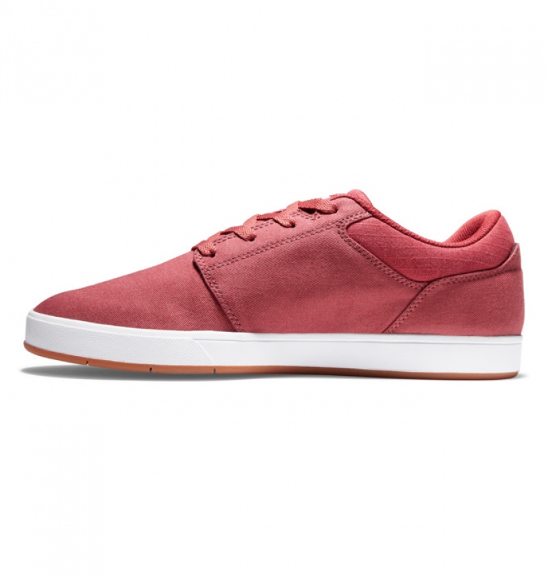 Hombre Tenis Skate DC Shoes Crisis 2 Semišové Rojas | FUA-781624