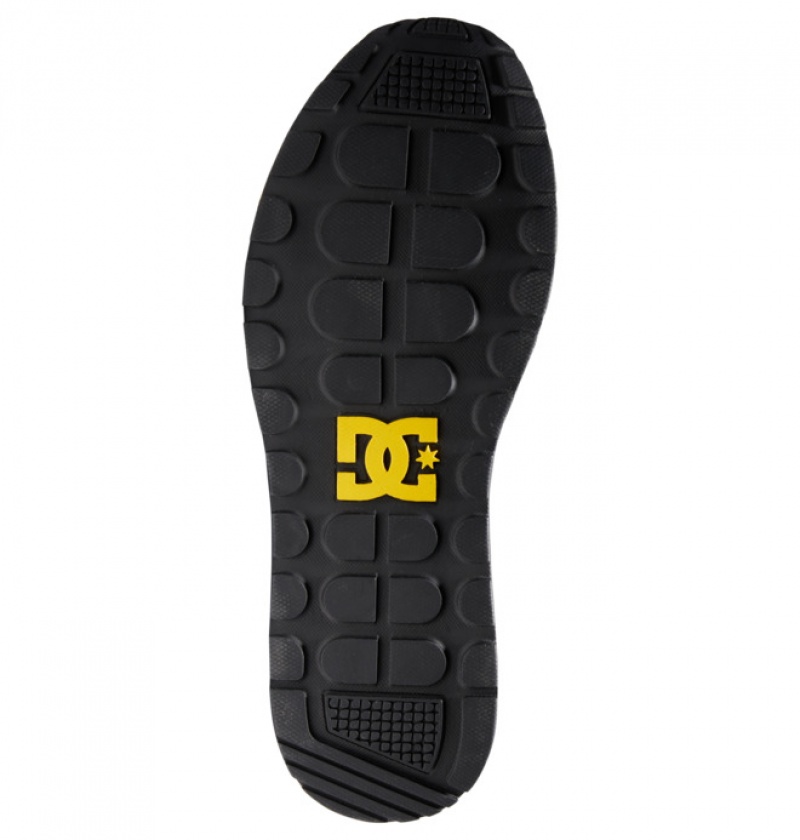 Hombre Tenis Skate DC Shoes Kalis Lite Negras Verde Oliva | LRW-320845