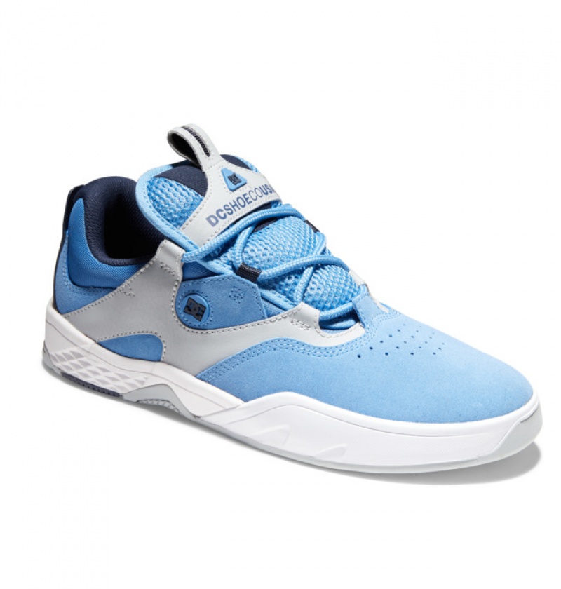 Hombre Tenis Skate DC Shoes Kalis Rojas Azules | SYW-317596