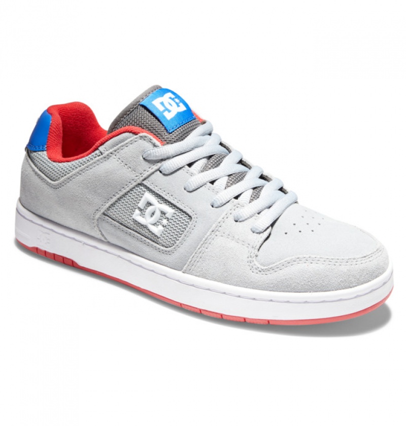 Hombre Tenis Skate DC Shoes Manteca 4 Gris | GPE-532078