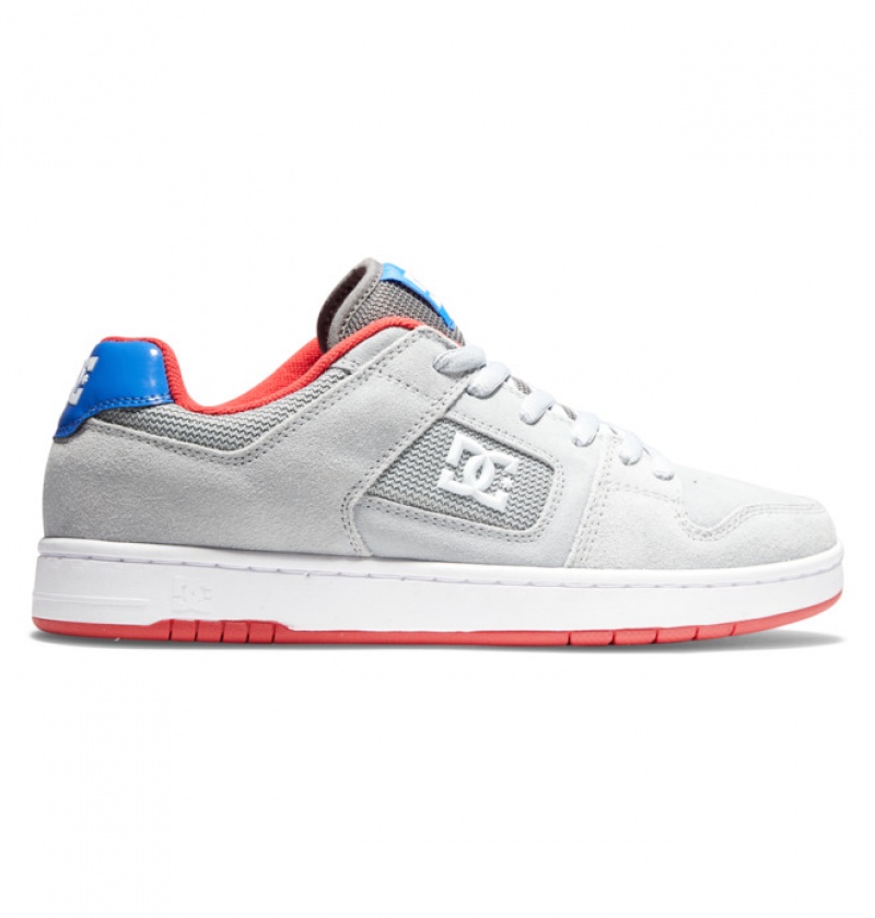 Hombre Tenis Skate DC Shoes Manteca 4 Gris | GPE-532078