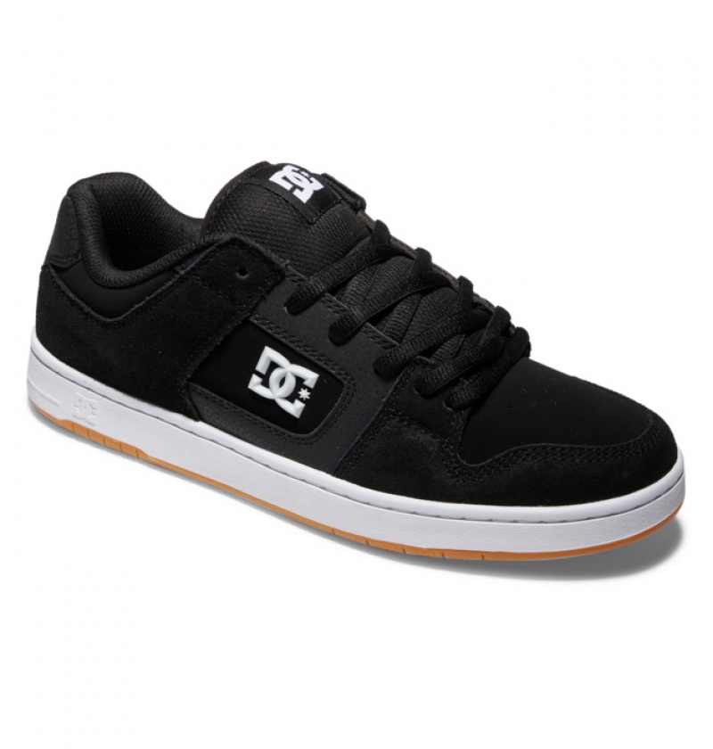 Hombre Tenis Skate DC Shoes Manteca 4 Negras Blancas | CWX-218709