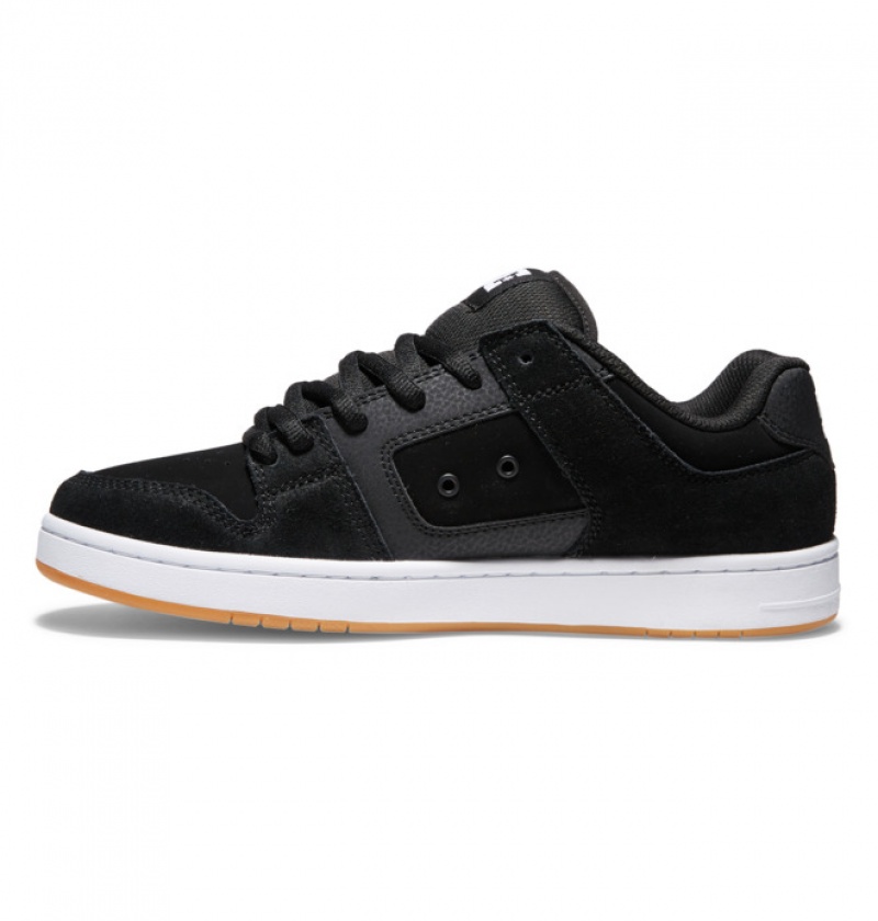 Hombre Tenis Skate DC Shoes Manteca 4 Negras Blancas | CWX-218709