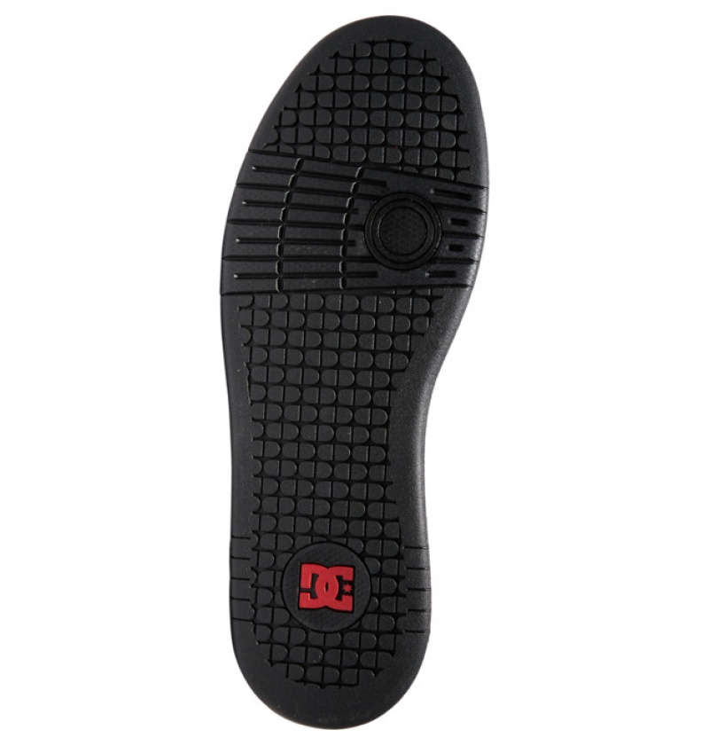 Hombre Tenis Skate DC Shoes Manteca 4 Rojas Negras Blancas | MRQ-536798