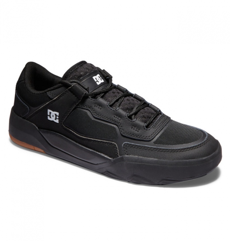 Hombre Tenis Skate DC Shoes Metric Negras Negras | QPA-204735