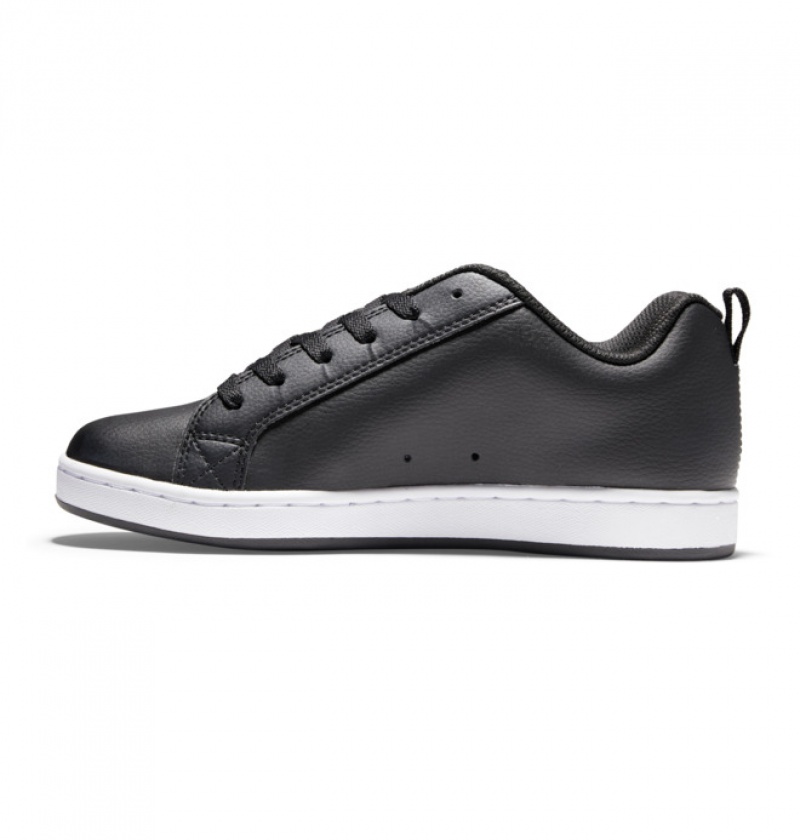 Mujer Tenis DC Shoes Court Graffik Negras Camuflaje | DFI-421379