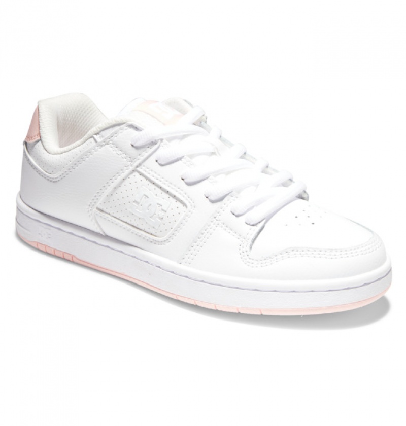 Mujer Tenis DC Shoes Manteca 4 Blancas Rosas | WEI-280369