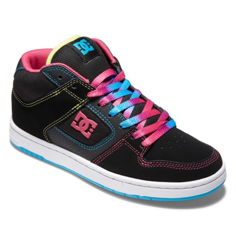 Mujer Tenis DC Shoes Manteca 4 MID Mid-Top Multicolor | HIB-914378