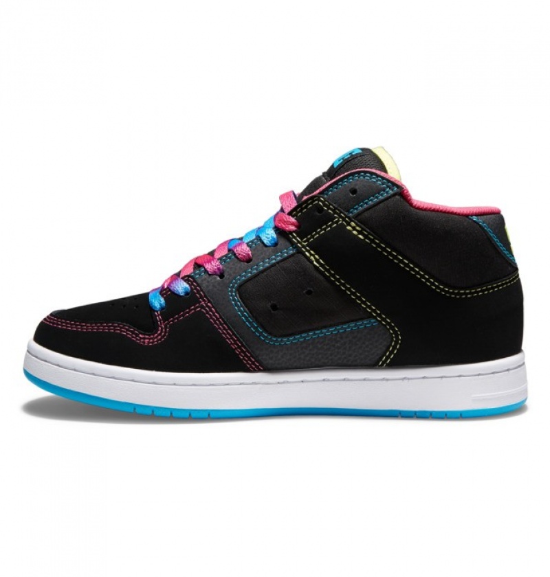 Mujer Tenis DC Shoes Manteca 4 MID Mid-Top Multicolor | HIB-914378