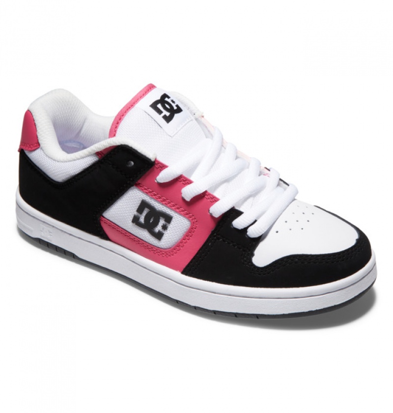 Mujer Tenis DC Shoes Manteca 4 Negras Rosas | VMF-635791