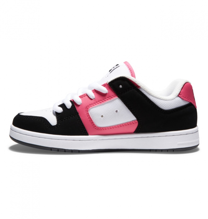 Mujer Tenis DC Shoes Manteca 4 Negras Rosas | VMF-635791