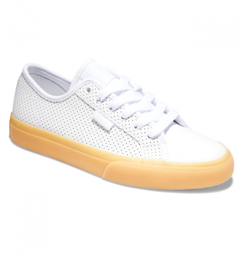 Mujer Tenis DC Shoes Manual Blancas | VTK-502194