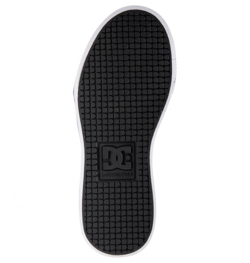 Niños Pure DC Shoes High Elastic Krajkové High-Top Negras | TCS-931746