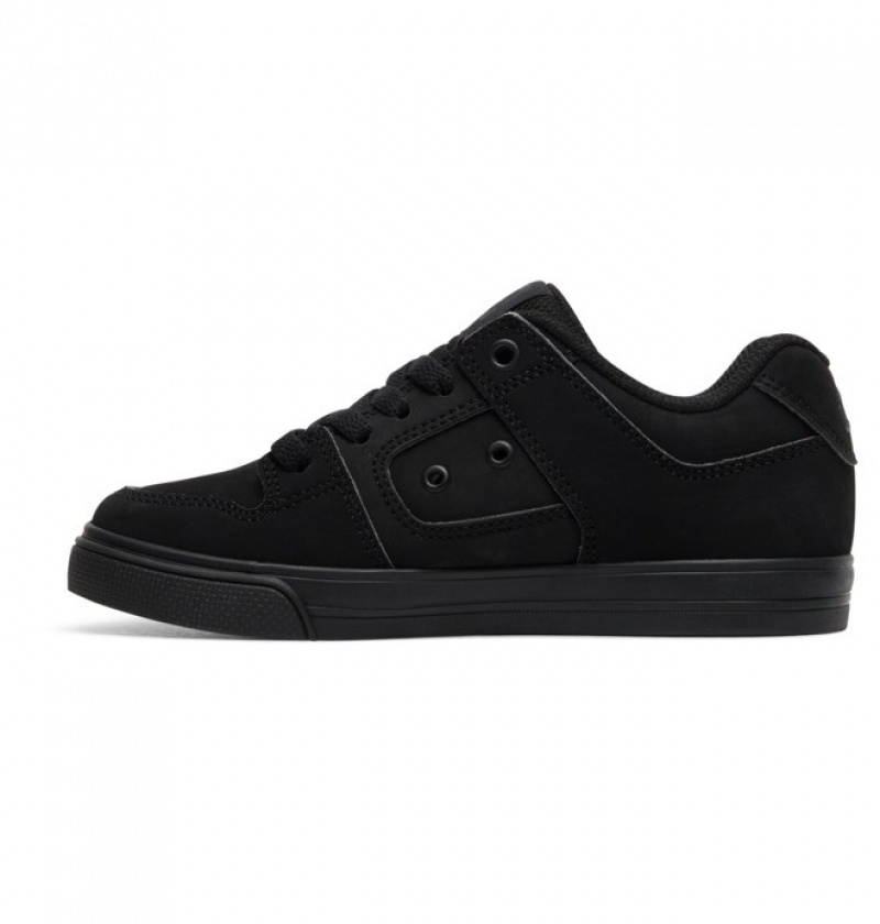 Niños Pure DC Shoes Negras Negras | VXI-728903