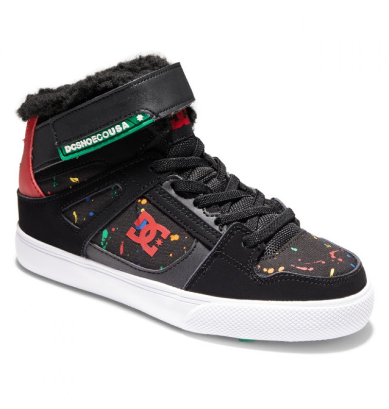 Niños Pure DC Shoes Winterized Negras | AMT-931670