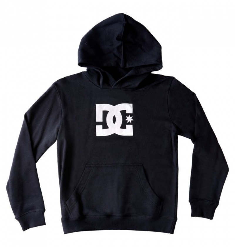 Niños Sudadera con Capucha DC Shoes DC Star Negras | FTJ-967514